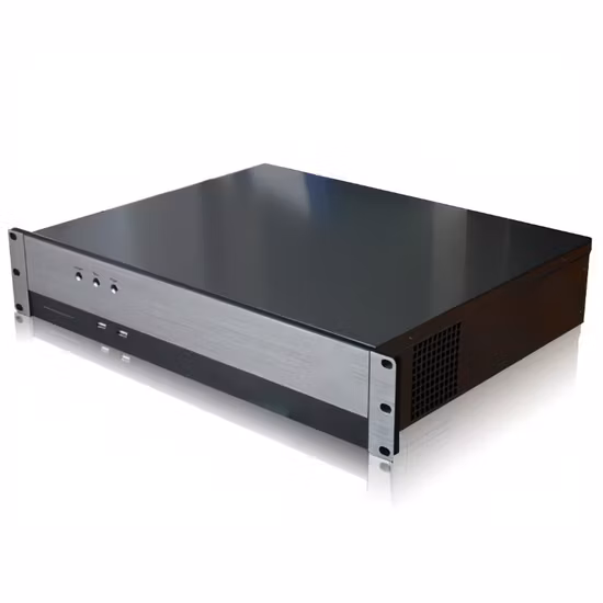 カスタムステンレス鋼アルミニウムレーザーカット溶接曲げスタンピング金属ボックスエンクロージャ板金製作